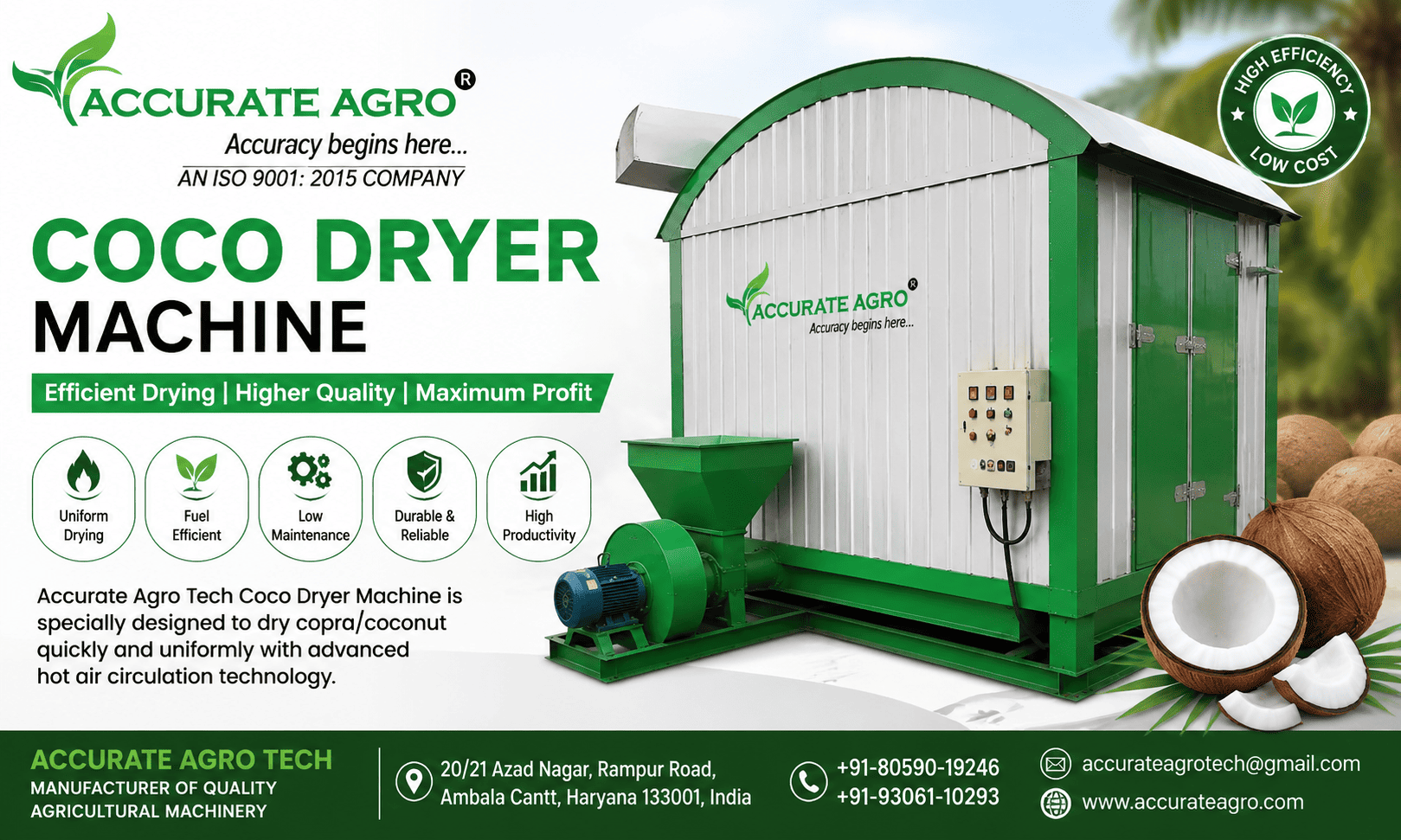 Coco Dryer Machine Manufacturers